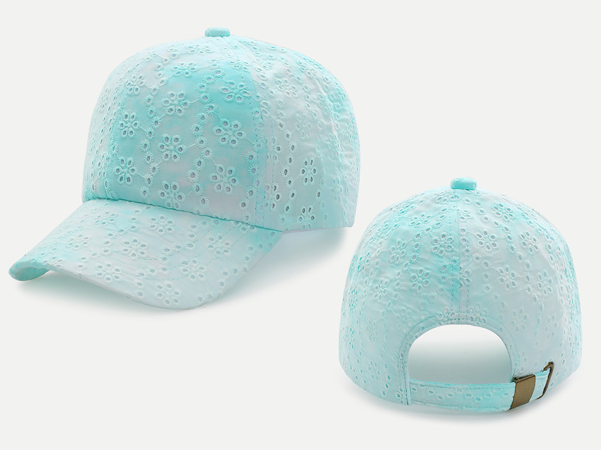 Cutout fabric baseball cap