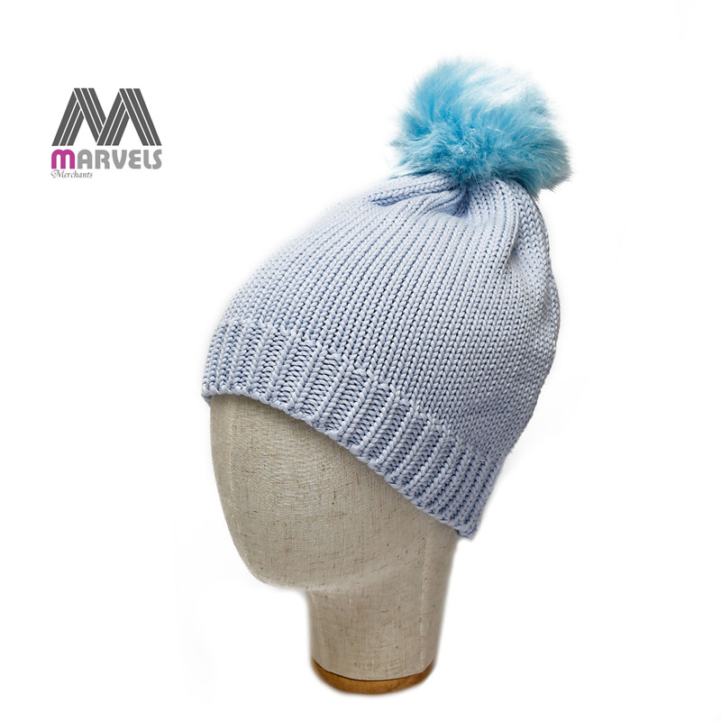 Colorful Acrylic Wool Blend beanie