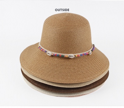 Spring and summer new hats outdoor fisherman hat travel shade straw hat