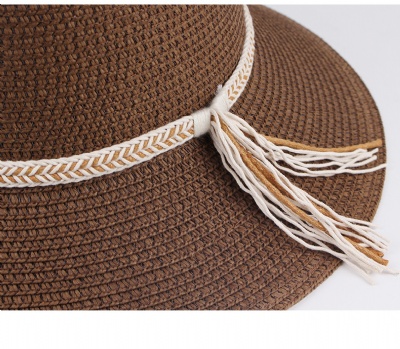 Spring and summer new hats outdoor fisherman hat travel shade straw hat