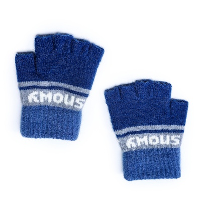 Children's Half Finger Writing Warm Gloves