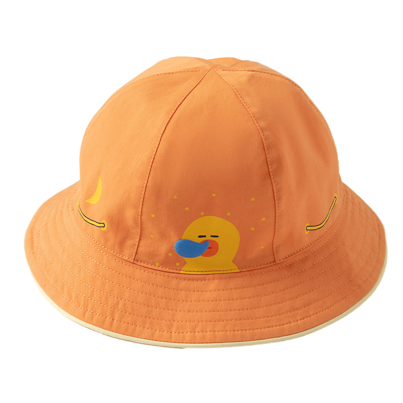 Cute Cartoon Duck Kids Bucket Hat Sun Protection for Toddlers