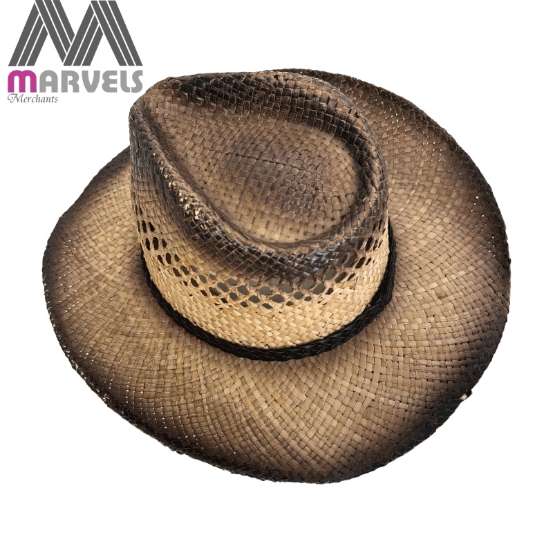 Straw Hat with Adjustable Fit Men Women Summer Beach