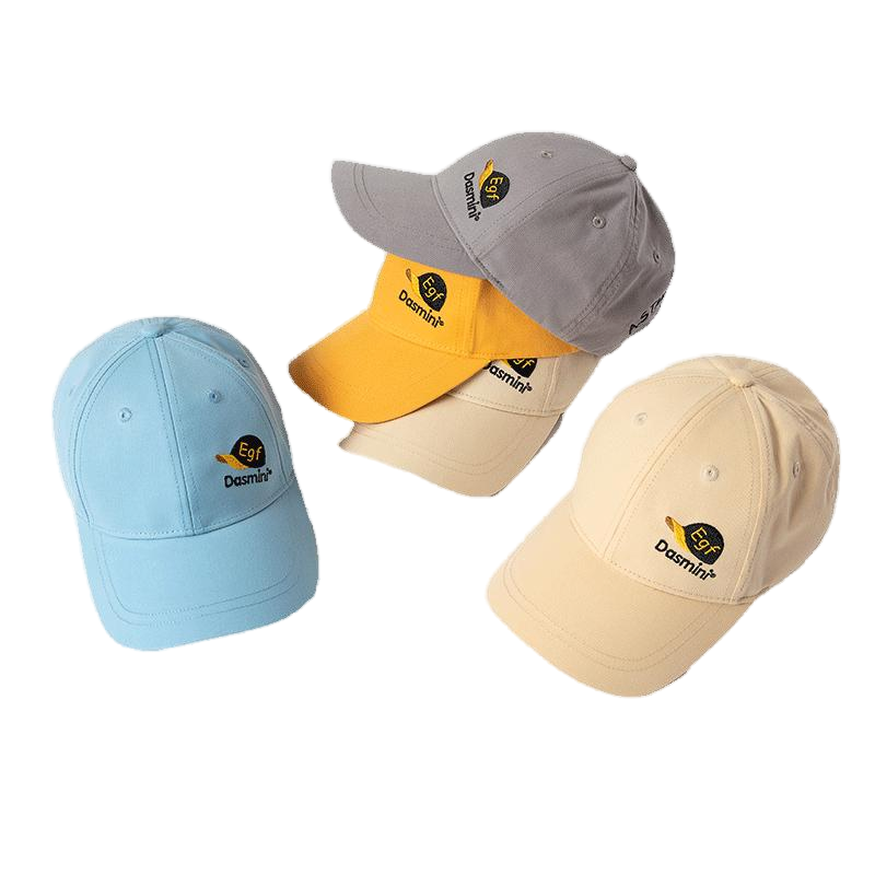 Logo Embroidered Cotton Adjustable Sun Hat