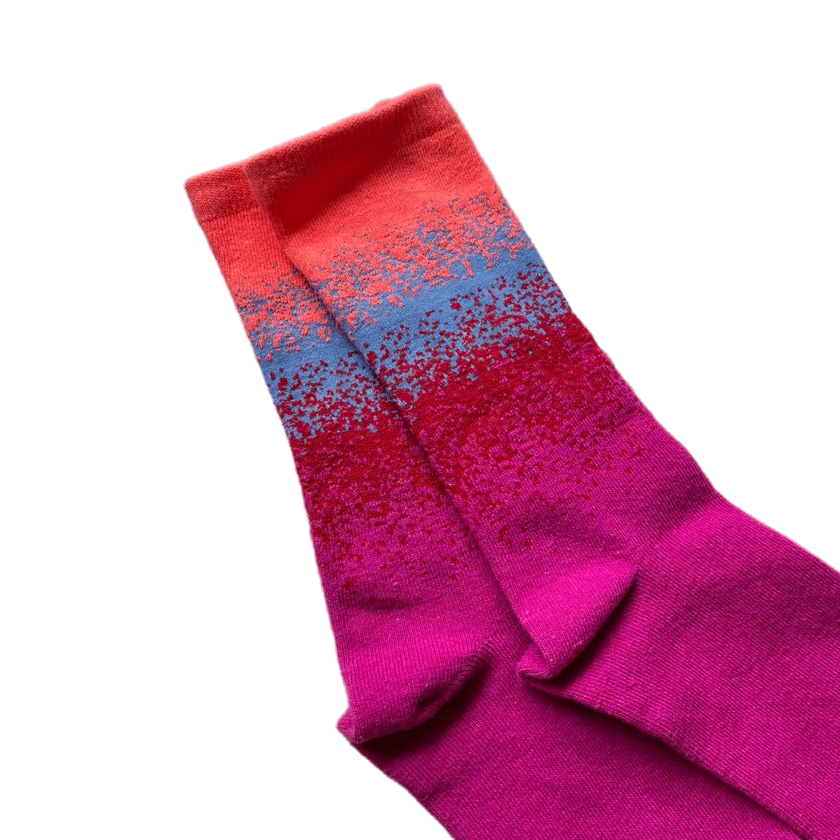 Women's Ombre Gradient Crew Socks
