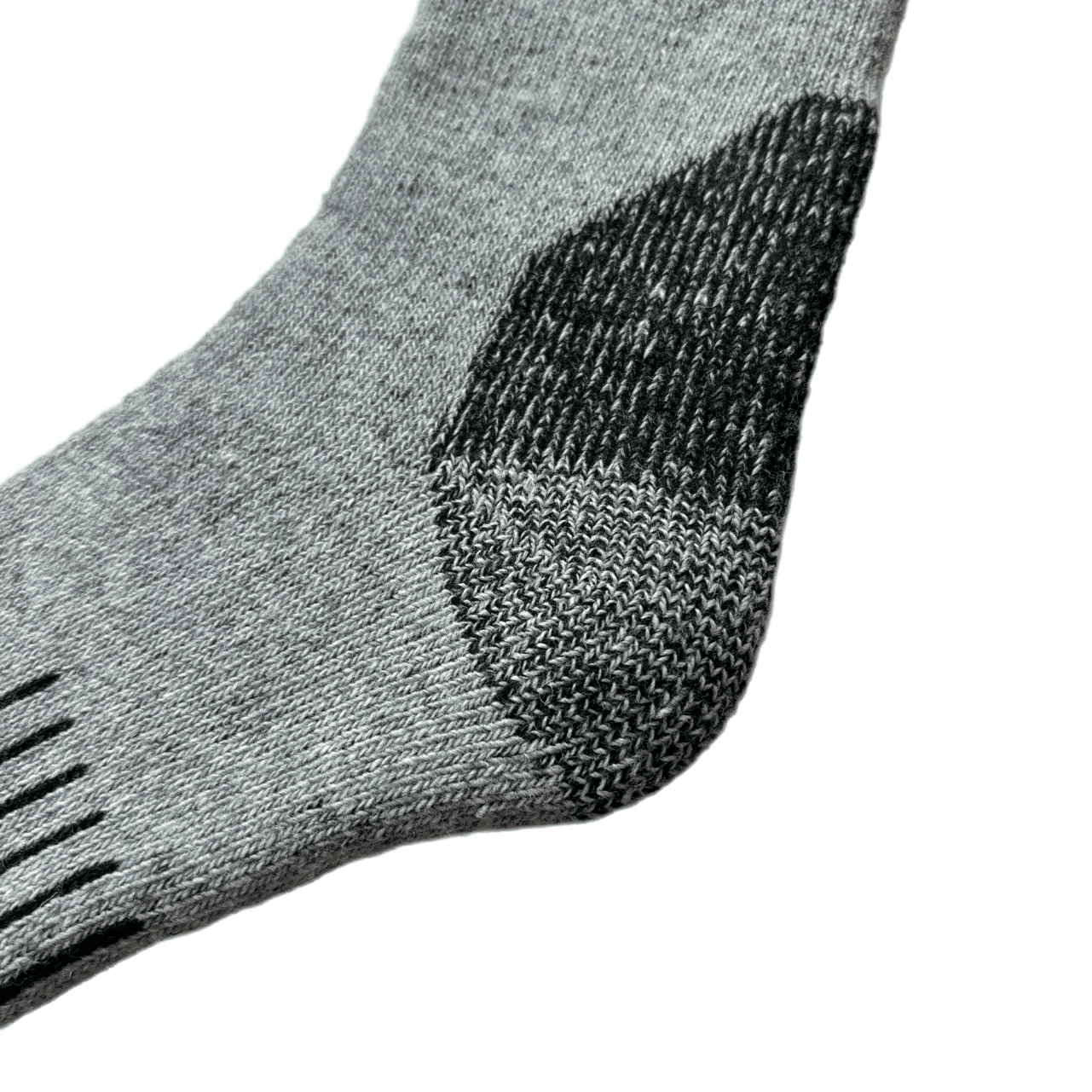Gray Performance Athletic Socks
