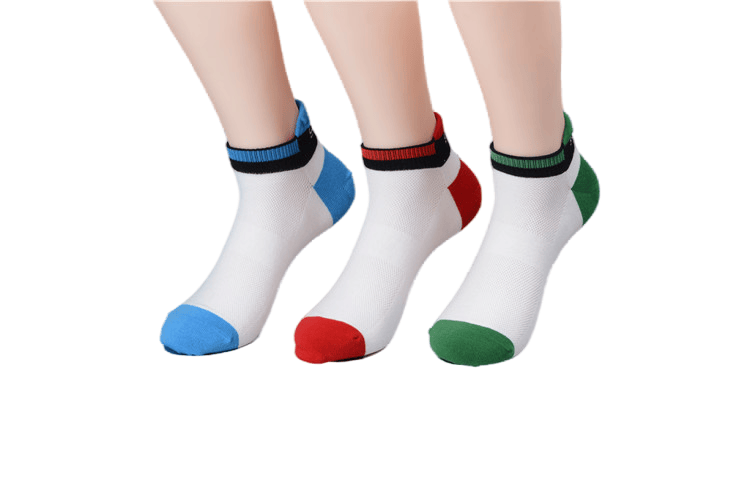 Sporty Color Block Ankle Socks