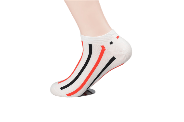 Striped Ankle Socks for Women