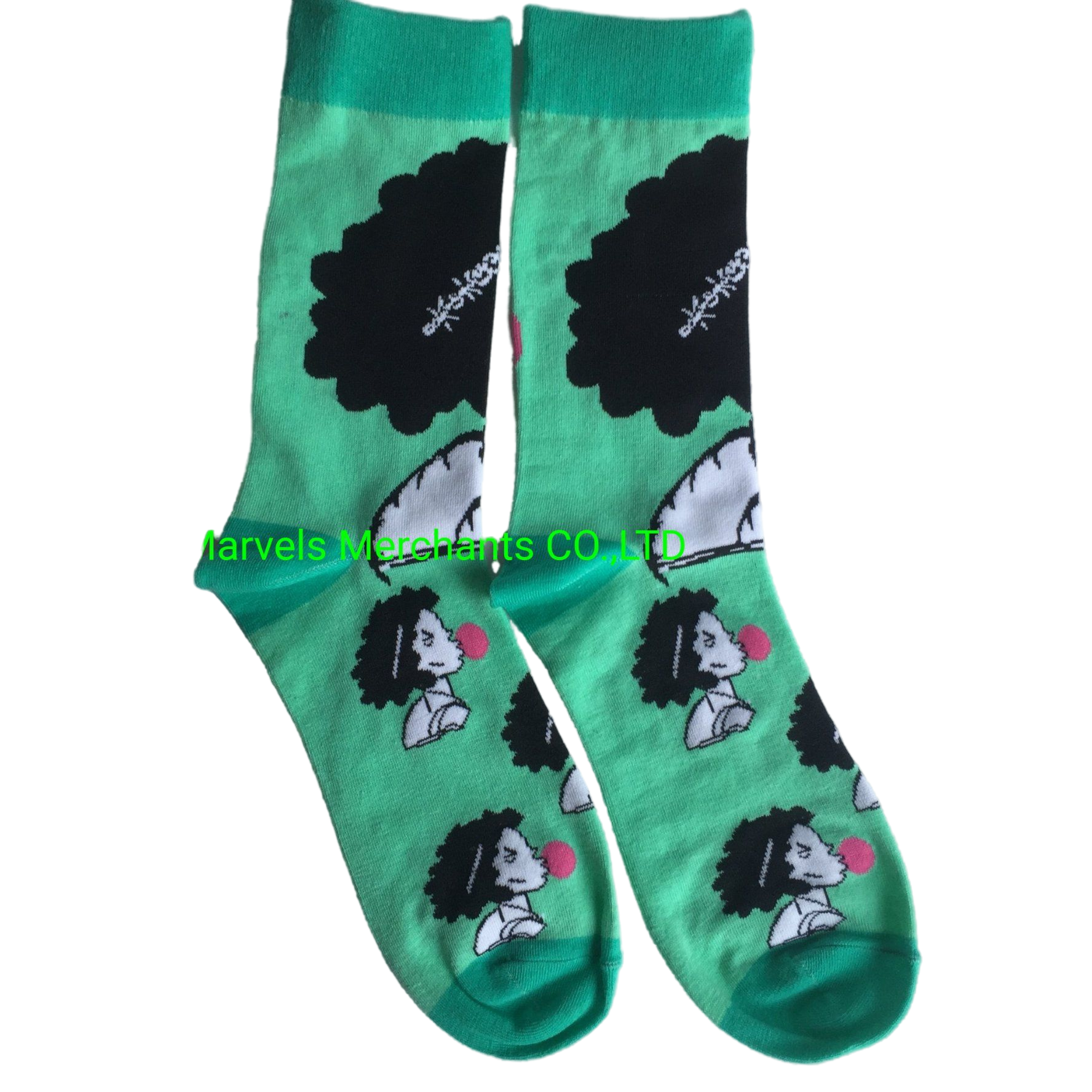 Fun Pattern Casual Cotton Socks