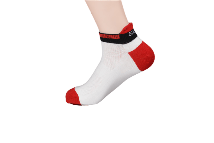 Sporty Color Block Ankle Socks