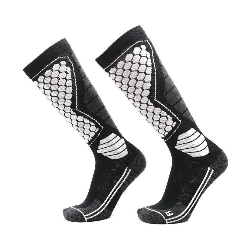 Merino Wool Compression Skiing Socks
