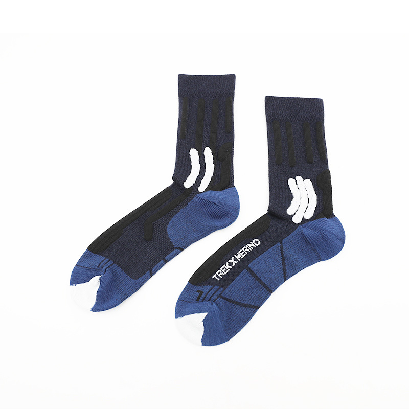 Merino Wool Blended Fiber Running Socks